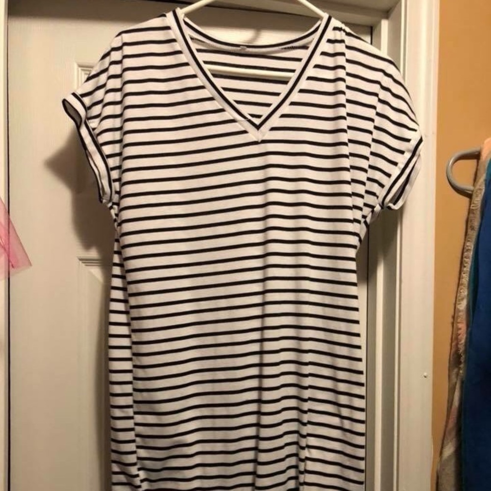 Striped small dress